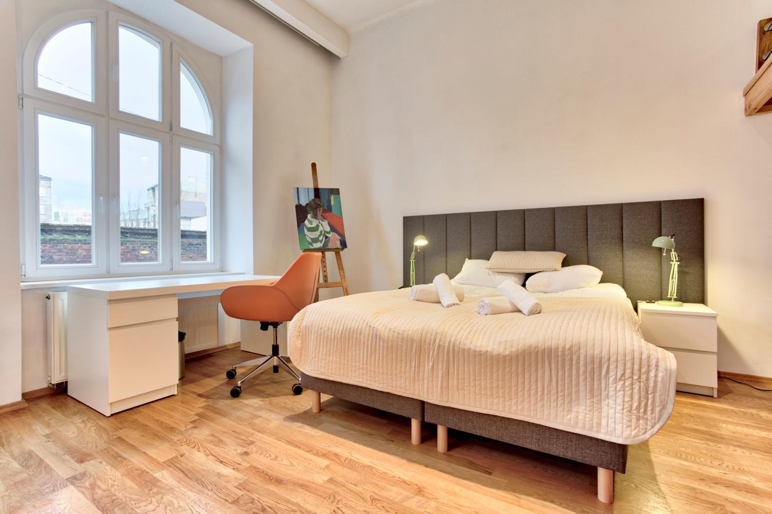 クラクフZacisze Streetアパートメント 部屋 写真